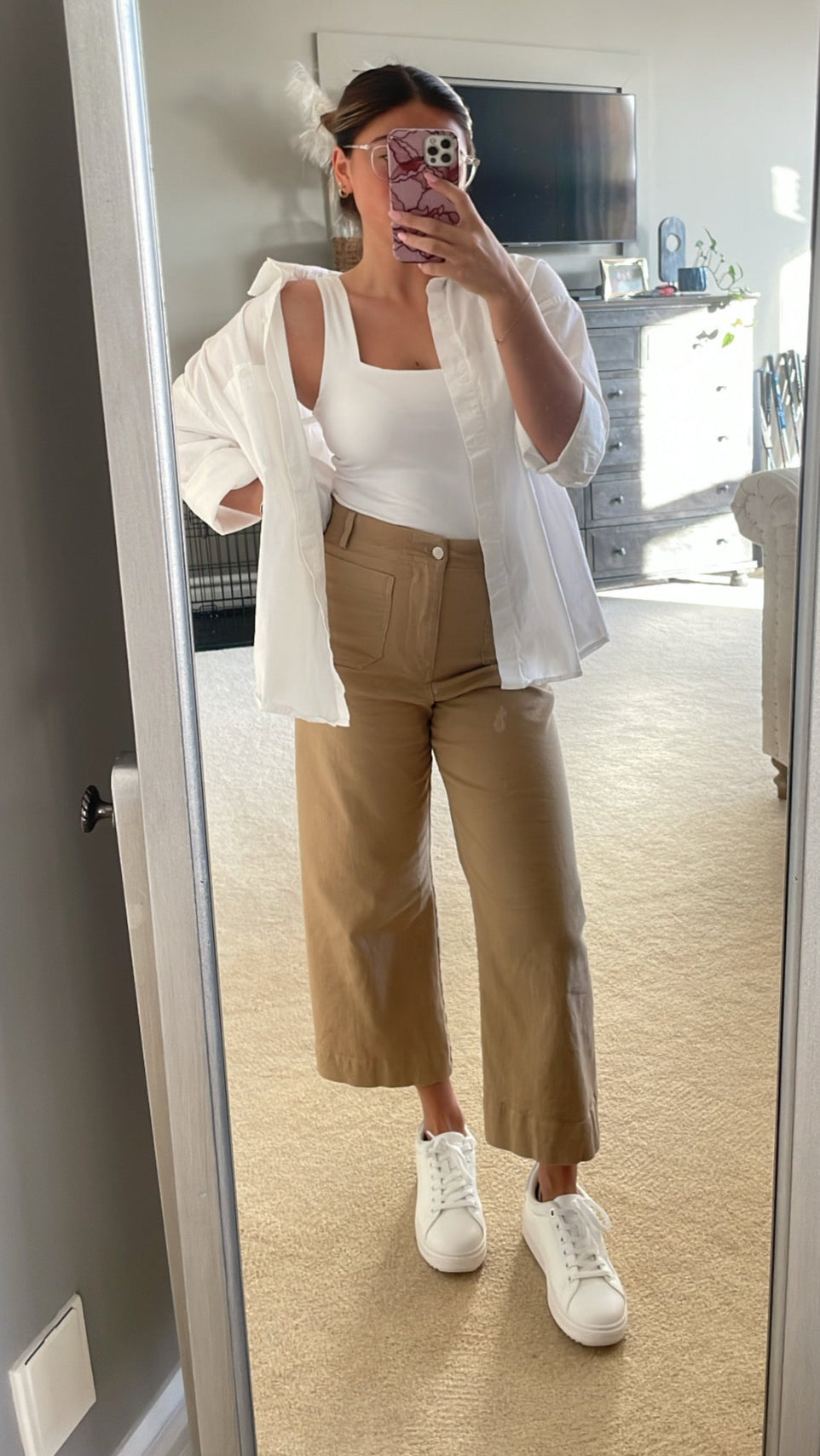 Wide Leg Office Pant