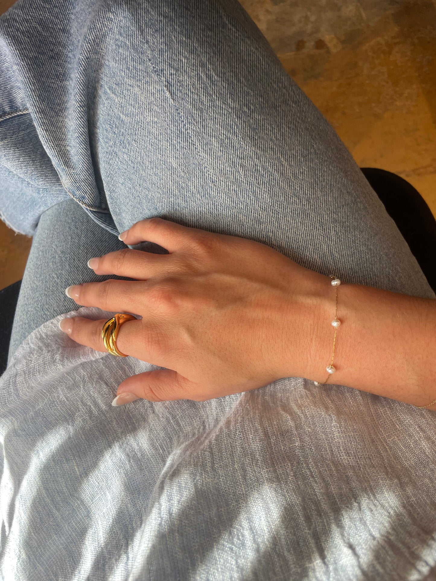 Camille Pearl Bracelet