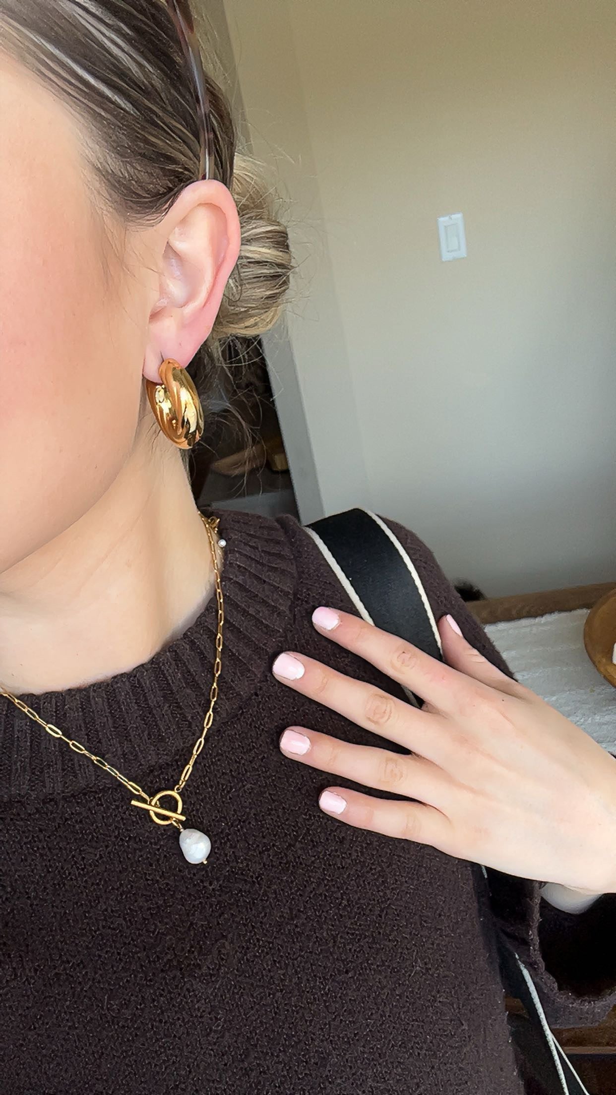 Chunky Twist Hoops