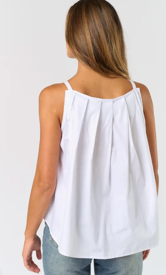 White Tee-Off Tank