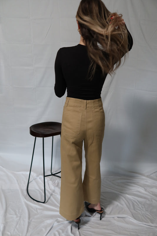 Wide Leg Office Pant