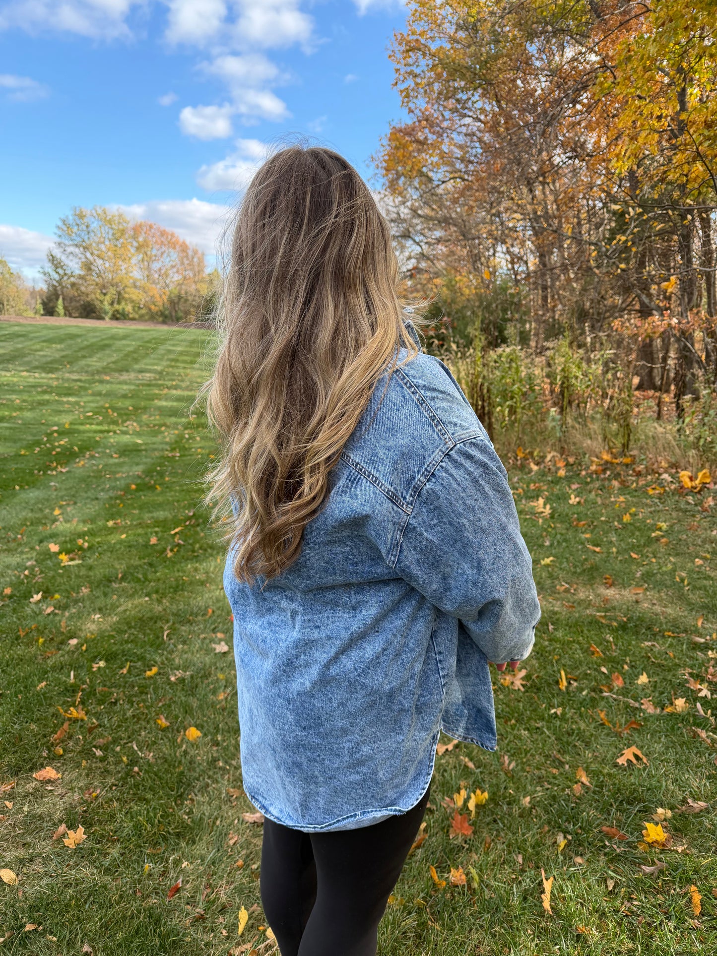 Finley Oversized Denim Jacket