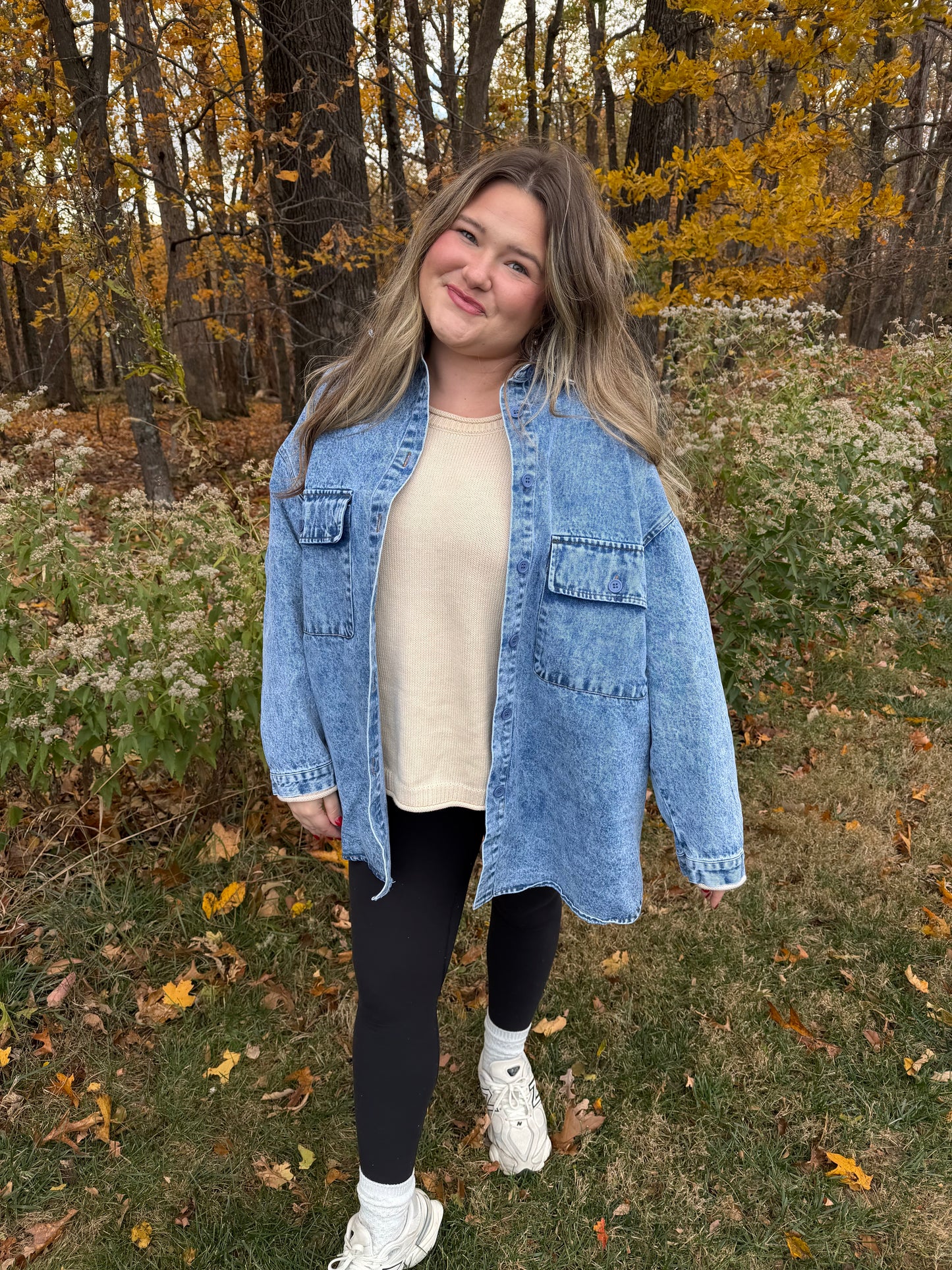 Finley Oversized Denim Jacket