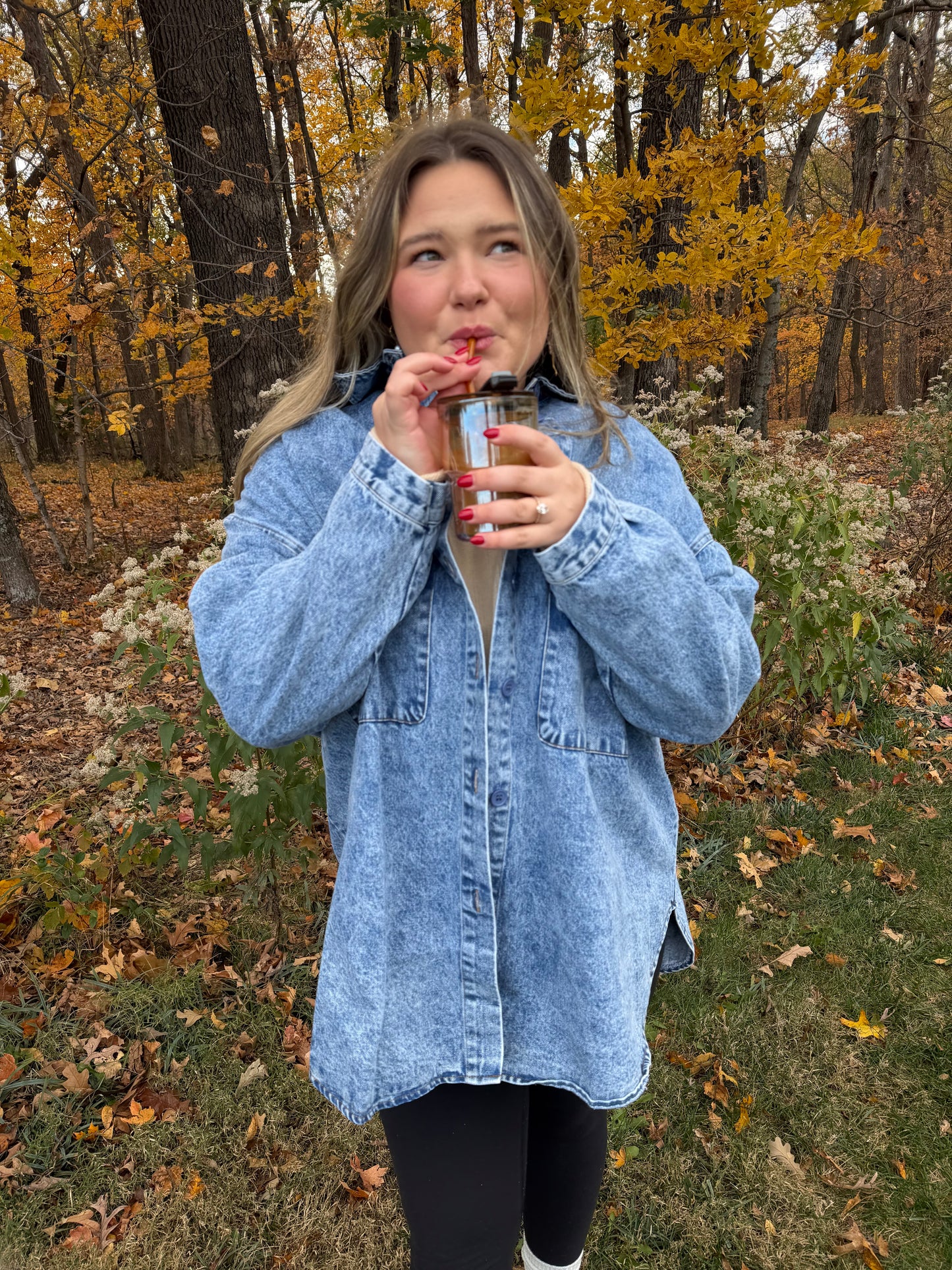 Finley Oversized Denim Jacket