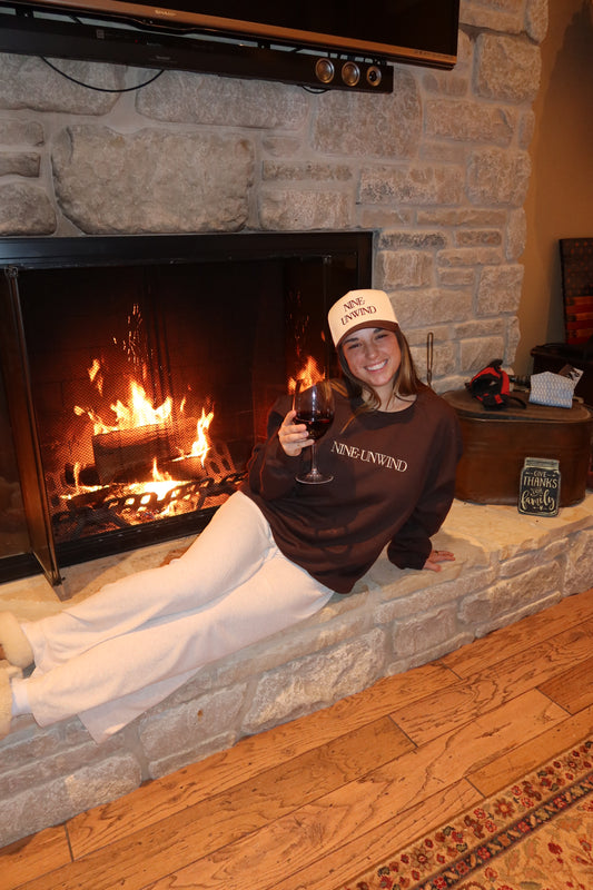 Nine-Unwind Crewneck